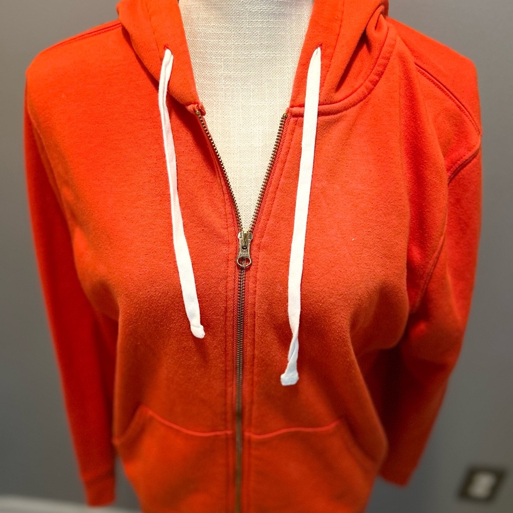 Old Navy Women’s Orange Jacket SZ Large - Picture 1 of 4